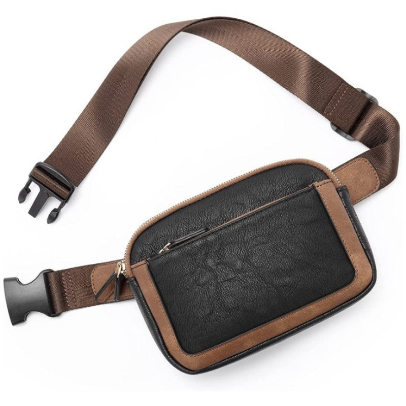 Leather Crossbody Chest Bag