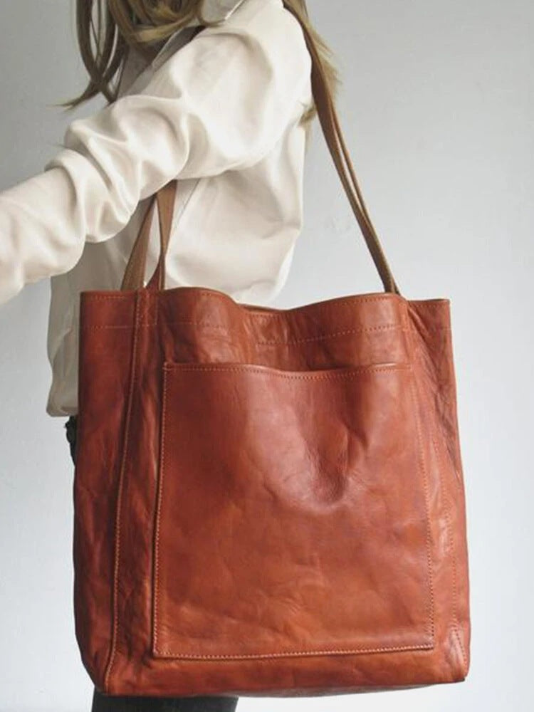 Retro Leather Shoulder Bag