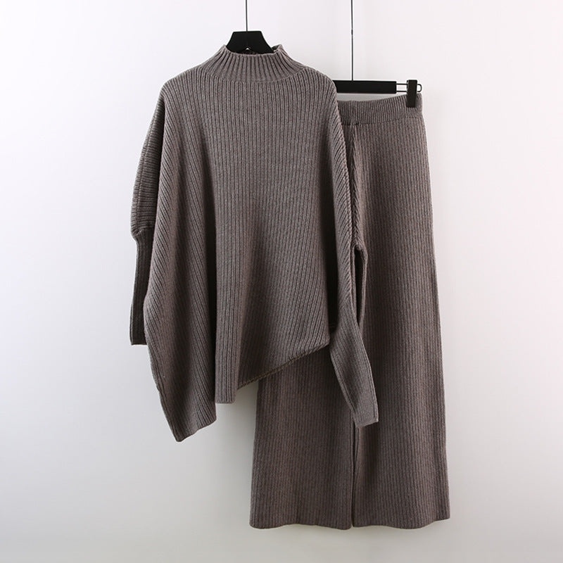 Turtleneck Knit Set