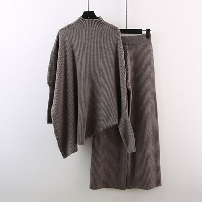 Turtleneck Knit Set