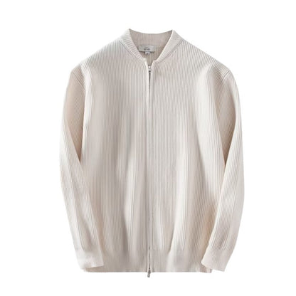 Męski dzianinowy kardigan o dopasowanym kroju