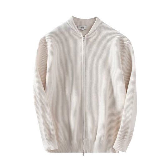 Męski dzianinowy kardigan o dopasowanym kroju