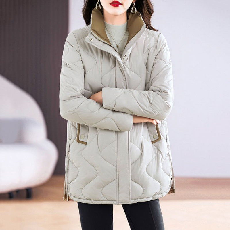 Women's Quilted Cotton Coat