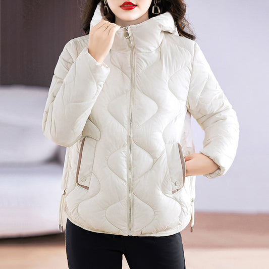 Slim Hooded Puffer Coat