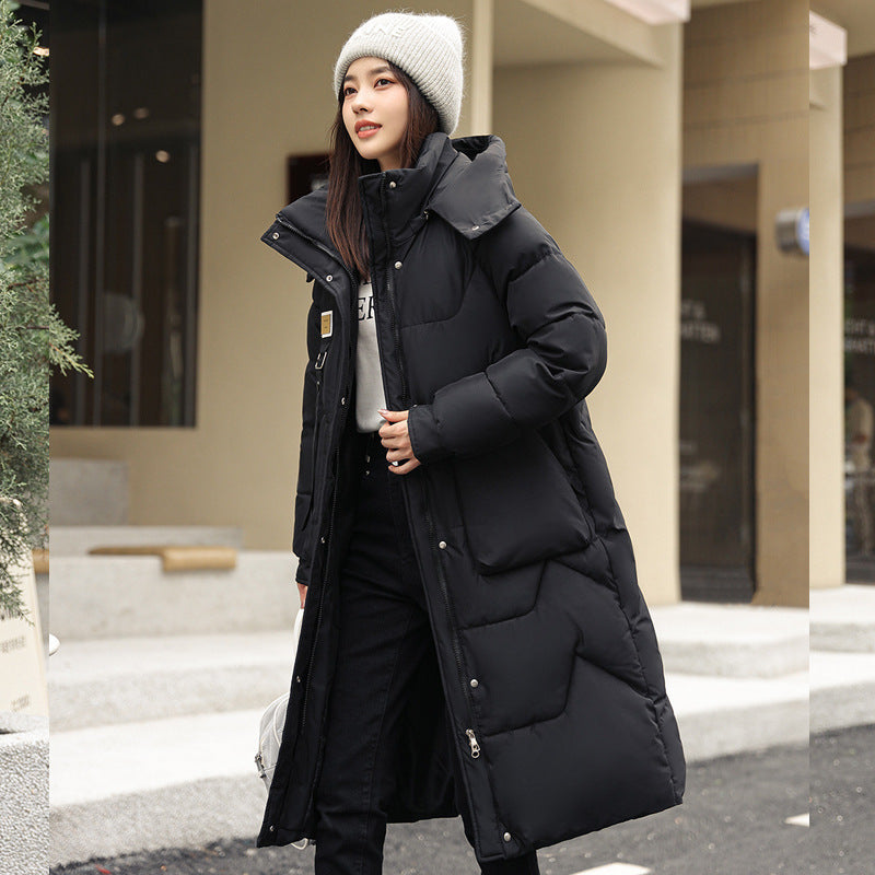 Detachable Hood Puffer Coat