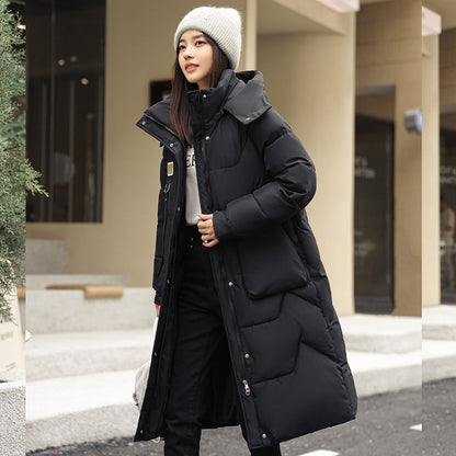 Detachable Hood Puffer Coat