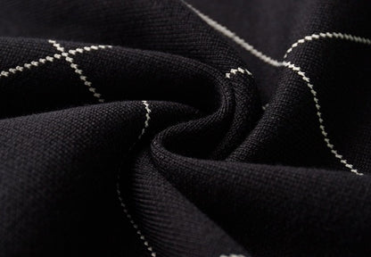 Męski ciepły sweter z okrągłym dekoltem